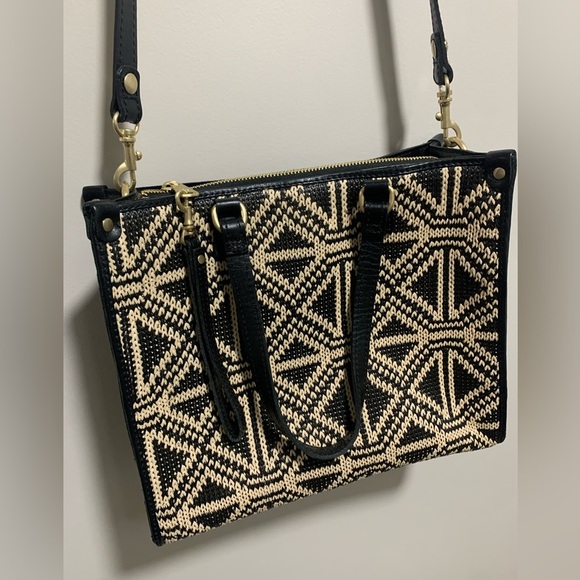 Patricia Nash Handbags - PATRICIA NASH Crossbody Woven Black Purse